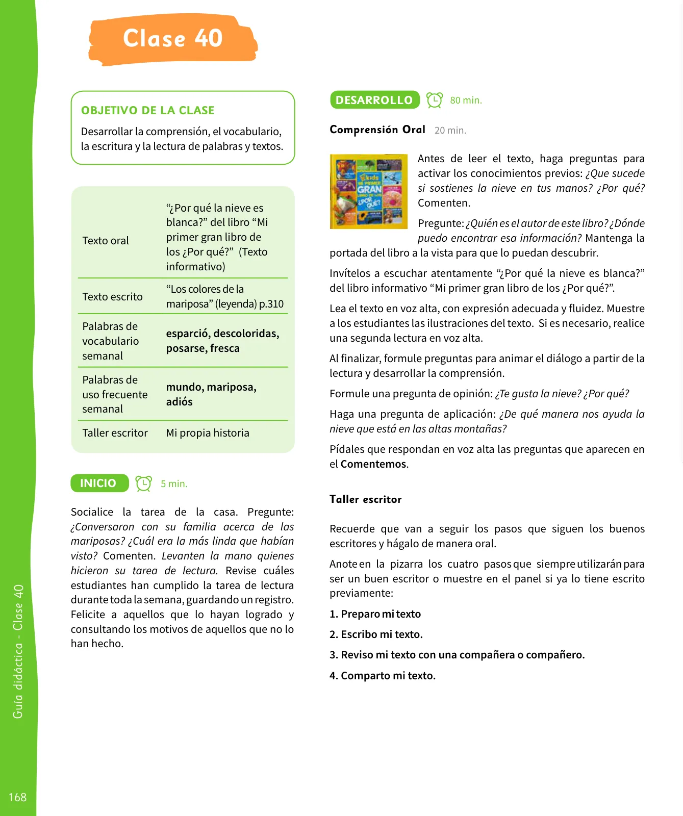 Página 169 de Lenguaje y Comunicación – Segundo Básico – Texto del Estudiante MINEDUC – Descargar PDF · 2024