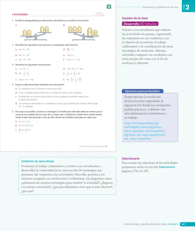 Página 149 de Matemática – Octavo Básico | Texto del Estudiante MINEDUC – Descargar PDF · 2024