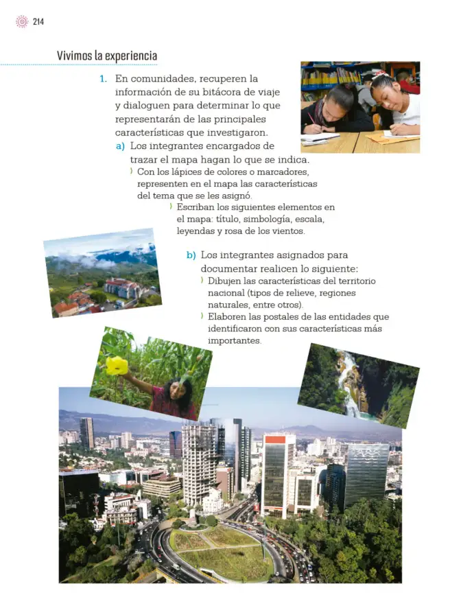 Página 217 de Proyectos de Aula. Libro de Educación Primaria Grado 4° Ciclo Escolar 2025 - 2026
