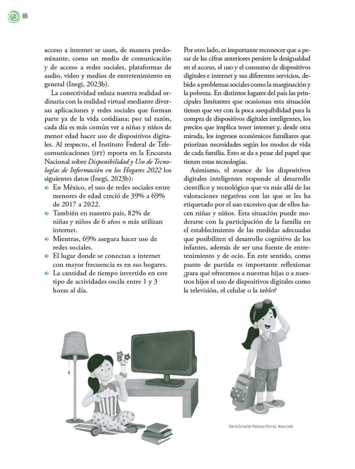 Miniatura página 87 de Crianza para la libertad. Libro para las familias. Fase 2  Libro de Educación Preescolar Grado 1°, 2°, 3°  Ciclo Escolar 2025 - 2026
