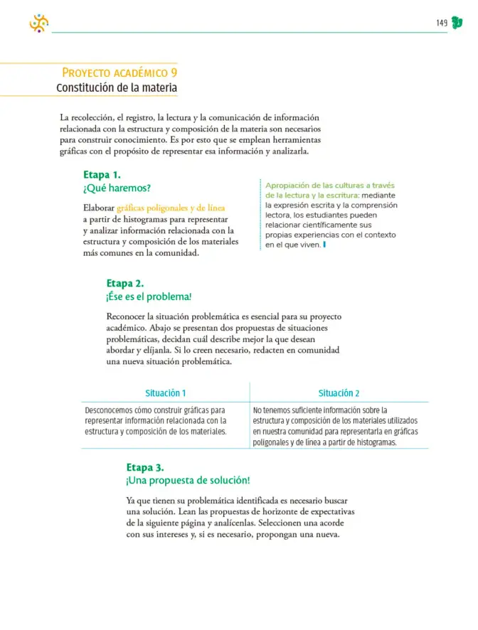 Página 150 de Colección Sk´asolil. Nuestro libro de Proyectos. Tomo I. Libro de Educación Telesecundaria Grado 2° Ciclo Escolar 2025 - 2026