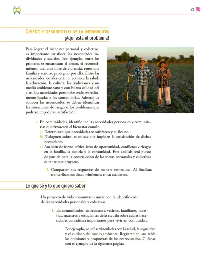 Página 184 de Colección Sk´asolil. Nuestro libro de proyectos. Libro de Educación Secundaria Grado 2° Ciclo Escolar 2025 - 2026