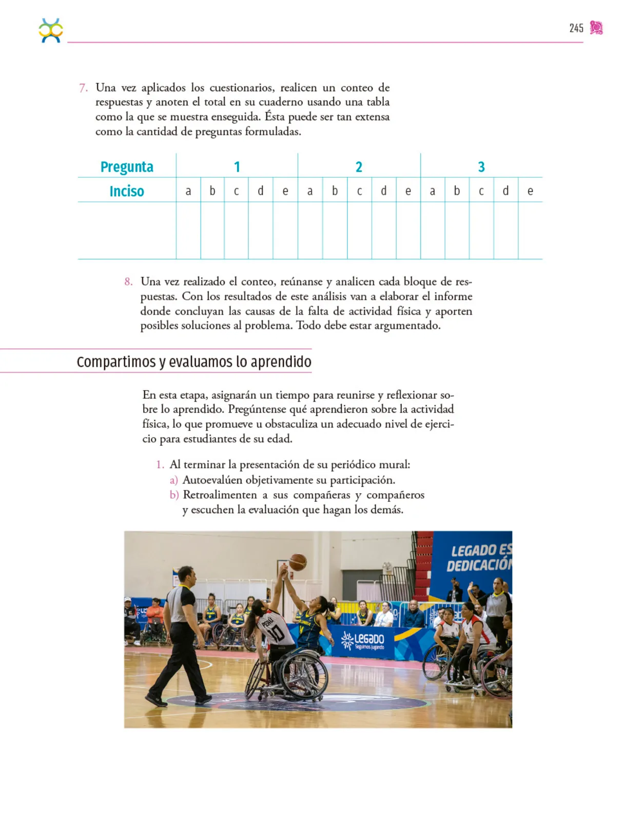 Miniatura página 246 de Colección Ximhai. Nuestro libro de proyectos.   Libro de Educación Secundaria Grado 1°  Ciclo Escolar 2025 - 2026