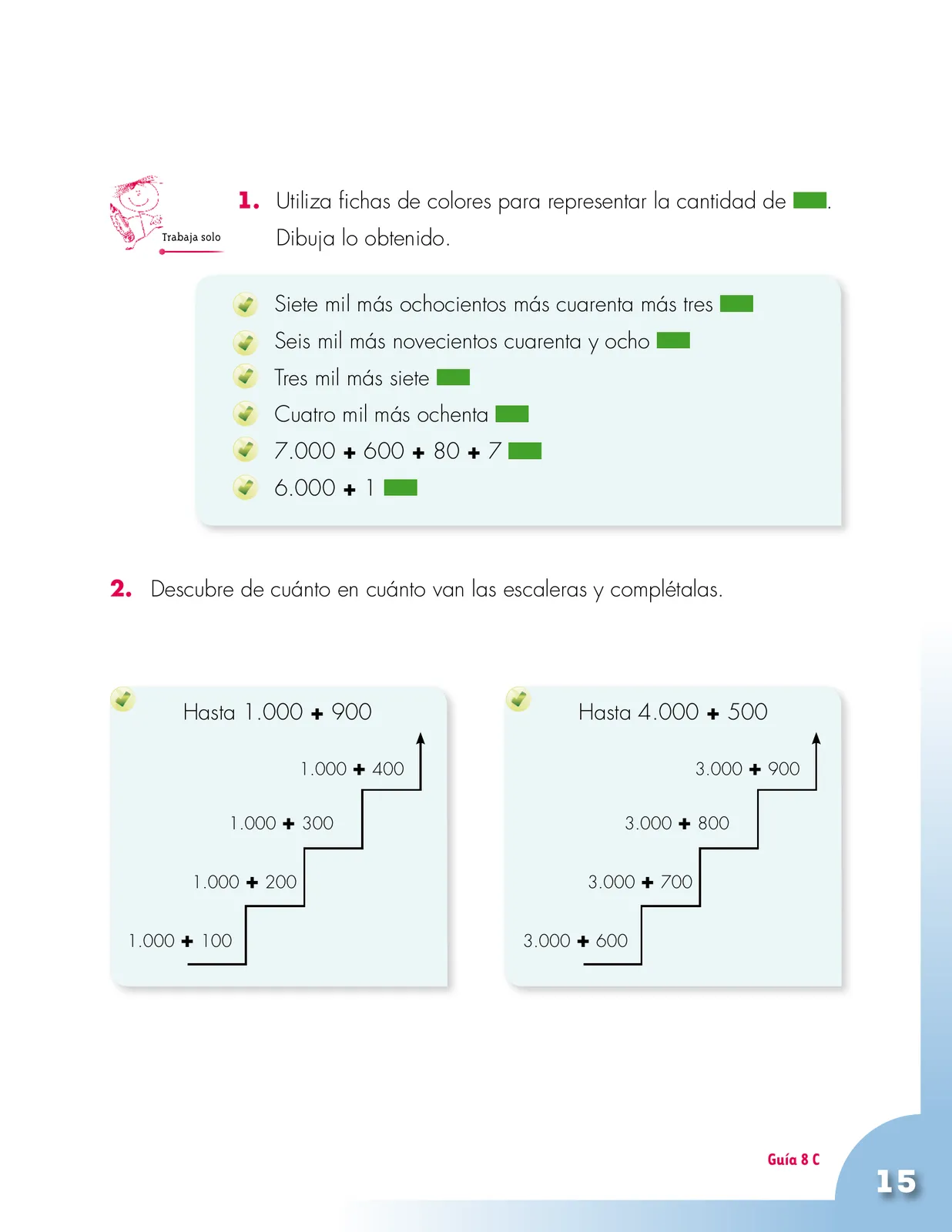 Página 15 de Matematica 2° · Cartilla 02