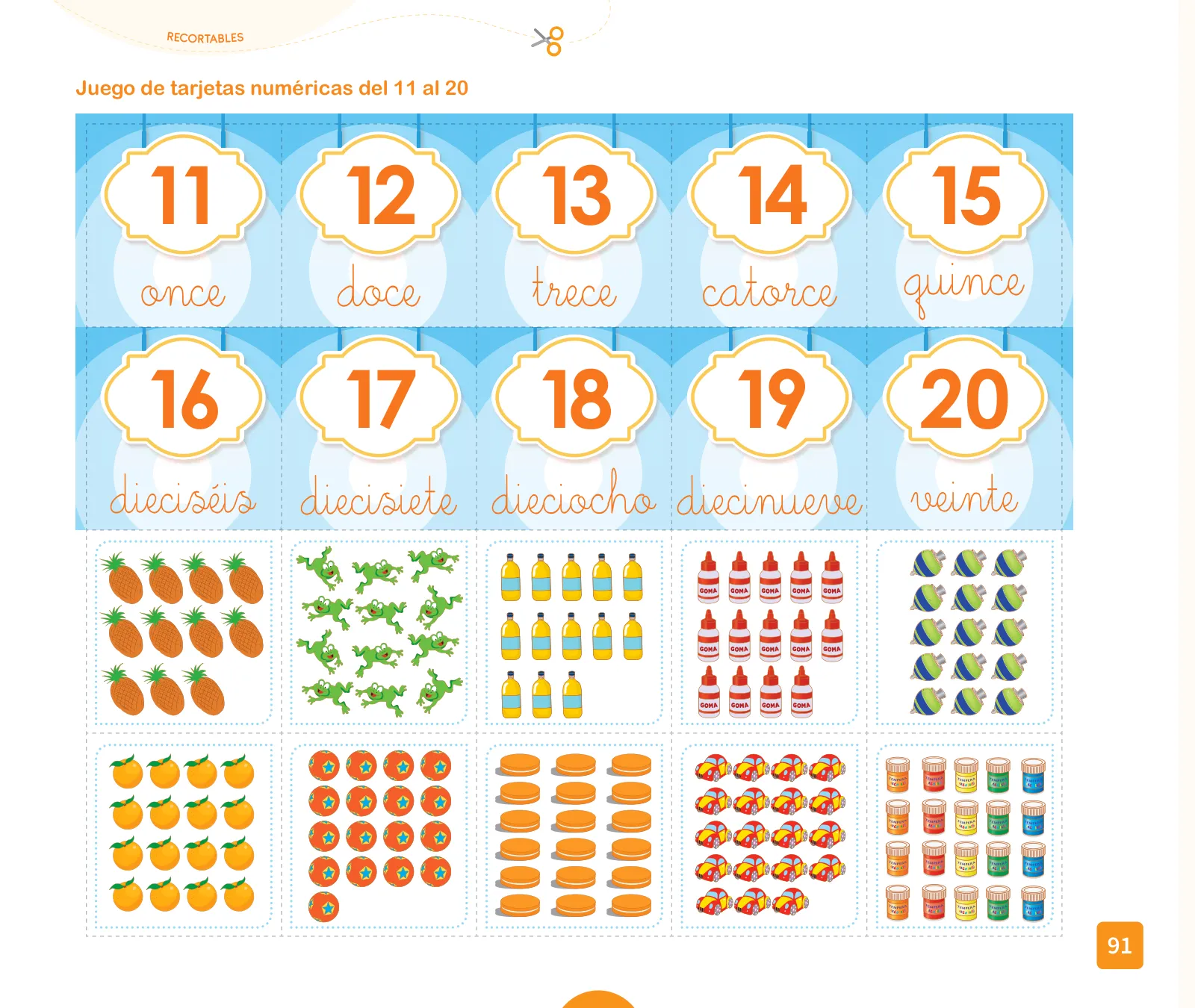 Página 93 de Cuadernillo de Matemática 1. Primer grado de Primaria · 2024