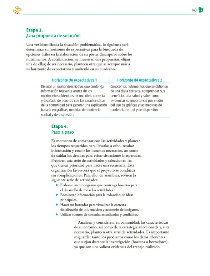 Página 144 de Colección Nanahuatzin. Nuestro libro de Proyectos. Tomo II. Libro de Educación Telesecundaria Grado 3° Ciclo Escolar 2025 - 2026