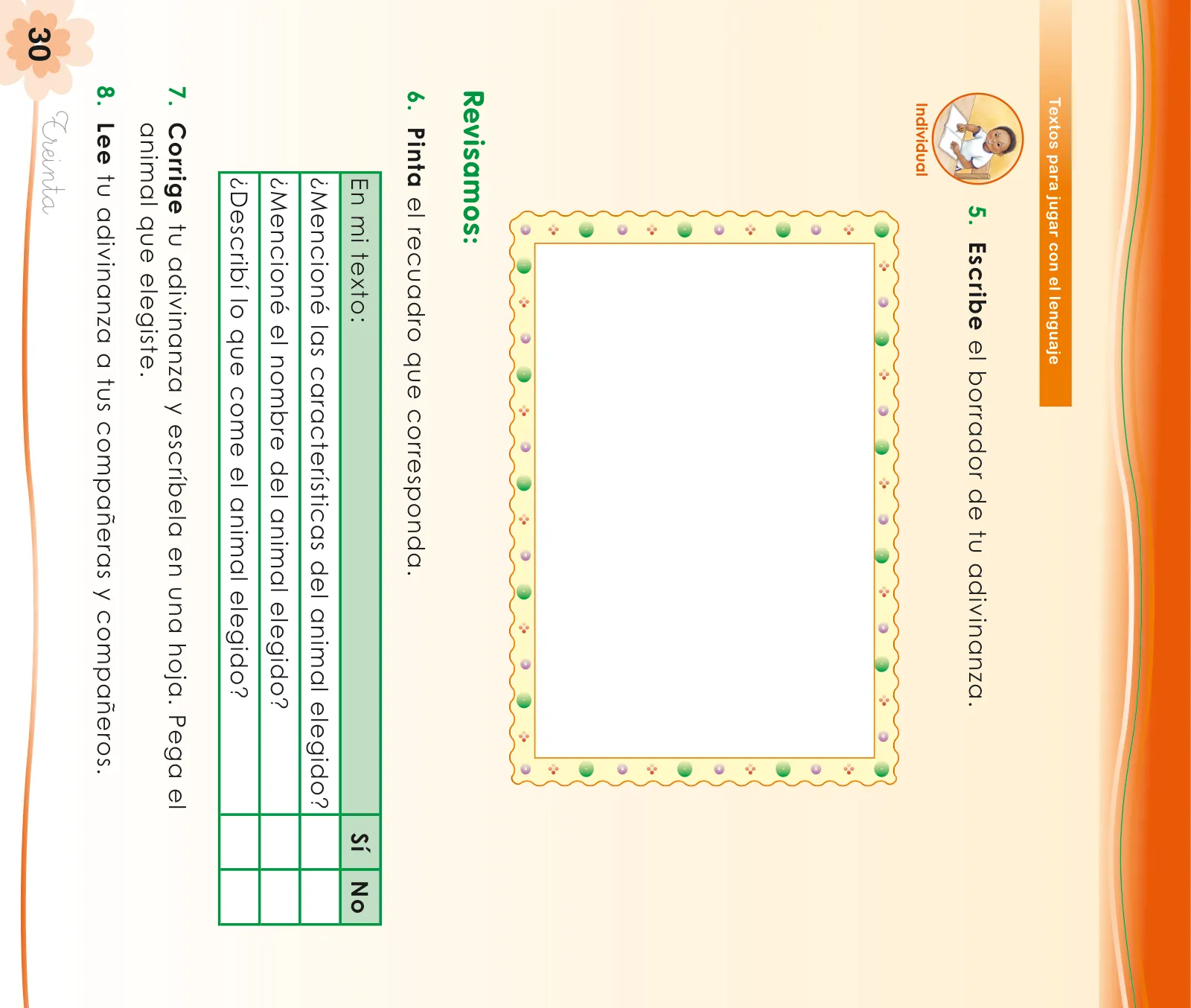 Página 32 de Comunicación 1 : cuaderno de trabajo para primer grado de Educación Primaria 2019 · 2019