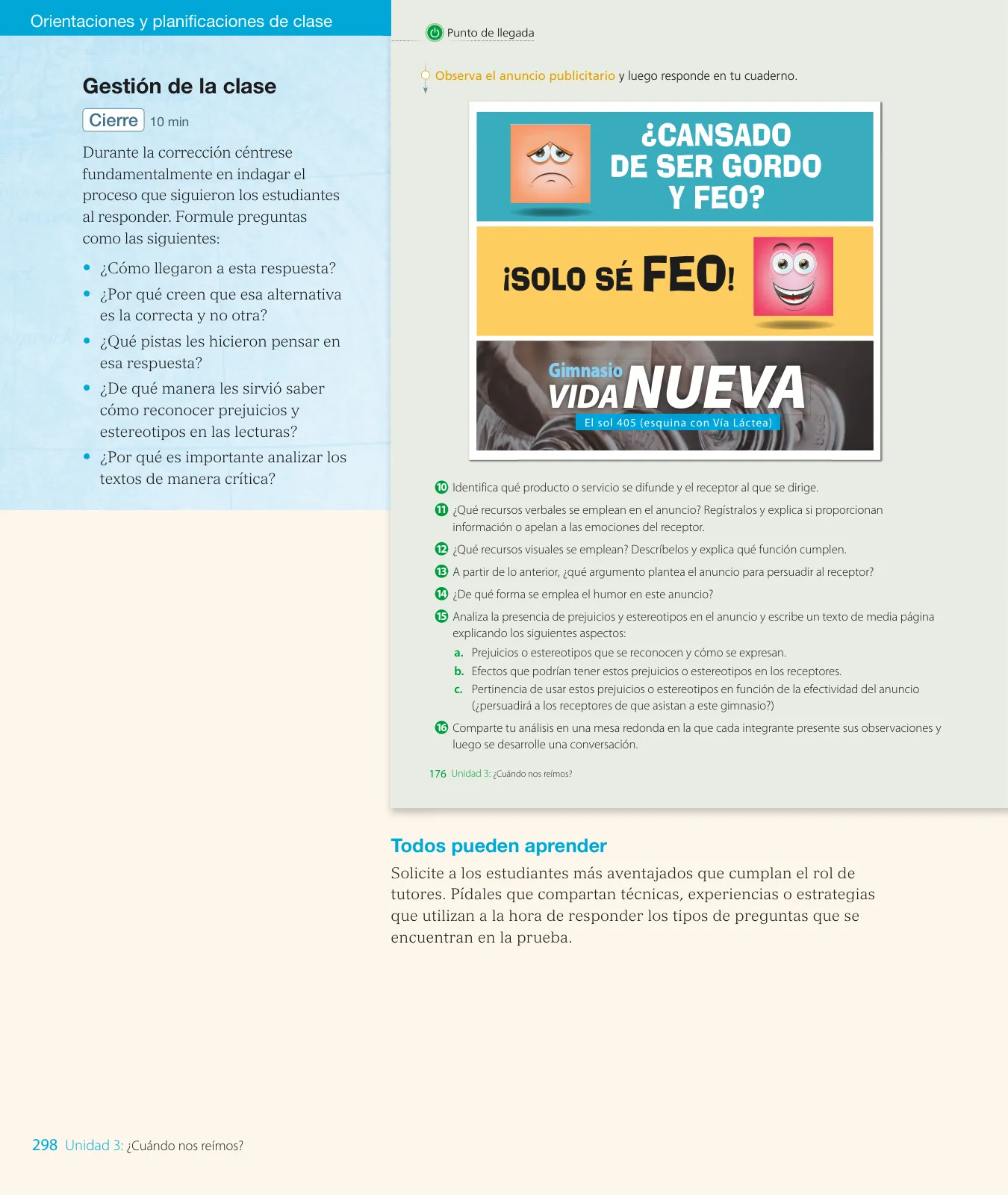 Página 70 de Lengua y Literatura – Octavo Básico | Texto del Estudiante MINEDUC – Descargar PDF · 2024