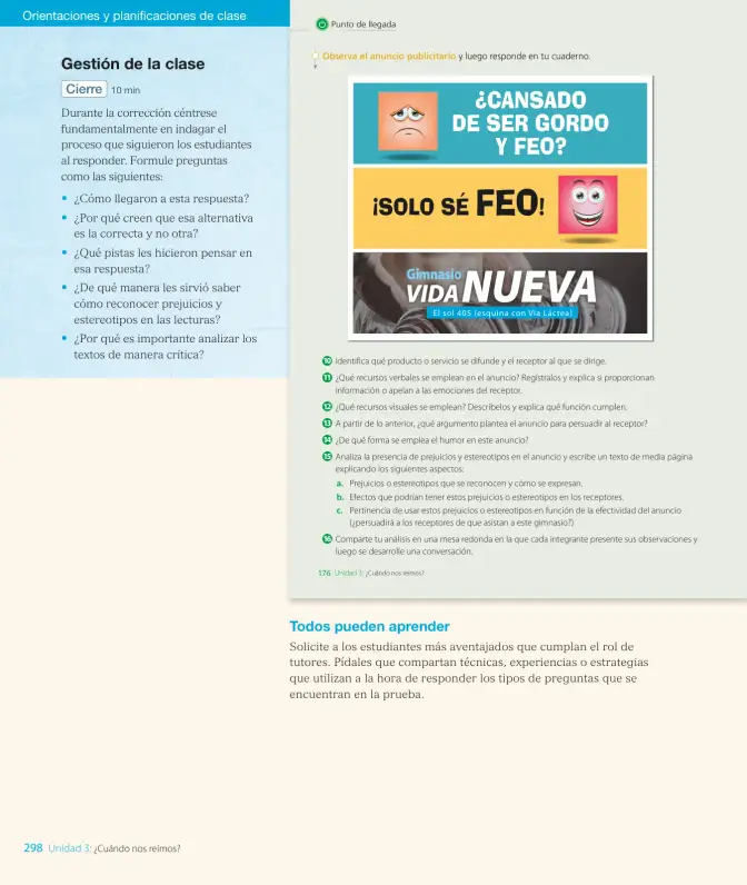 Página 70 de Lengua y Literatura – Octavo Básico | Texto del Estudiante MINEDUC – Descargar PDF · 2024