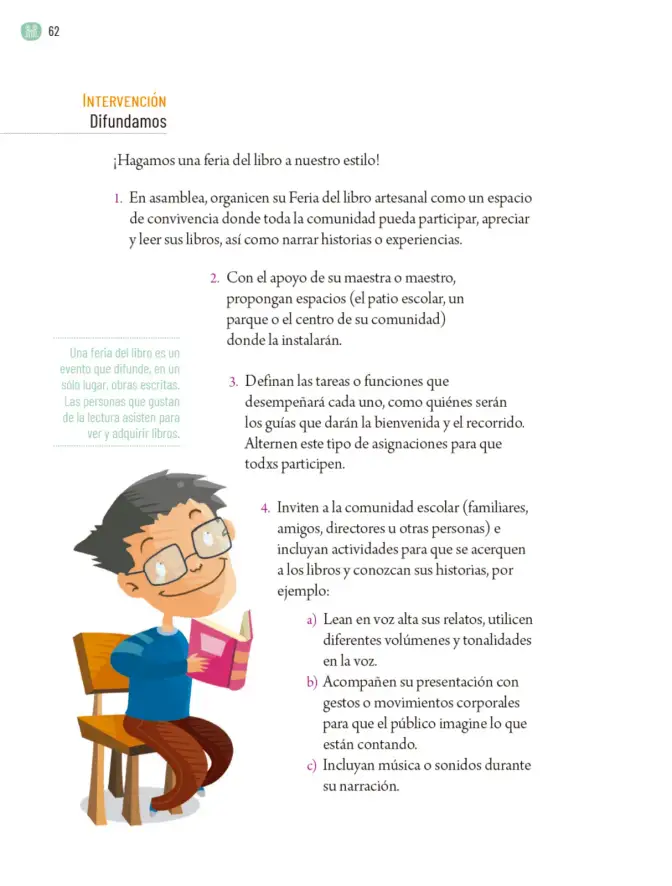 Página 65 de Proyectos Comunitarios. Libro de Educación Primaria Grado 6° Ciclo Escolar 2025 - 2026