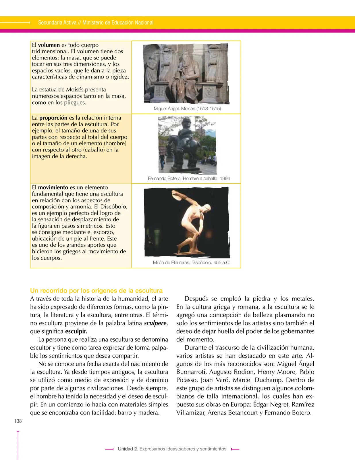 Página 138 de Lenguaje 9° · Secundaria Activa
