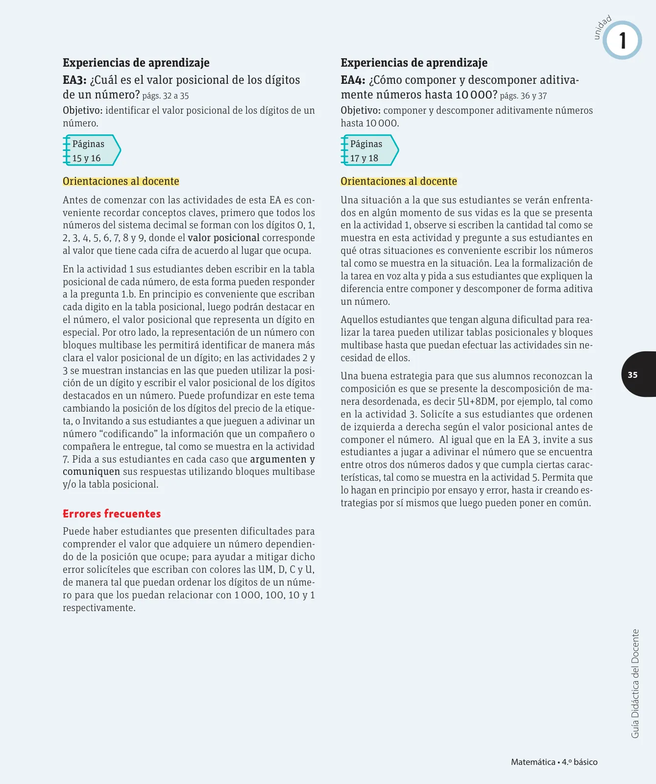 Página 50 de Matemática – Cuarto Básico | Texto del Estudiante MINEDUC – Descargar PDF · 2024