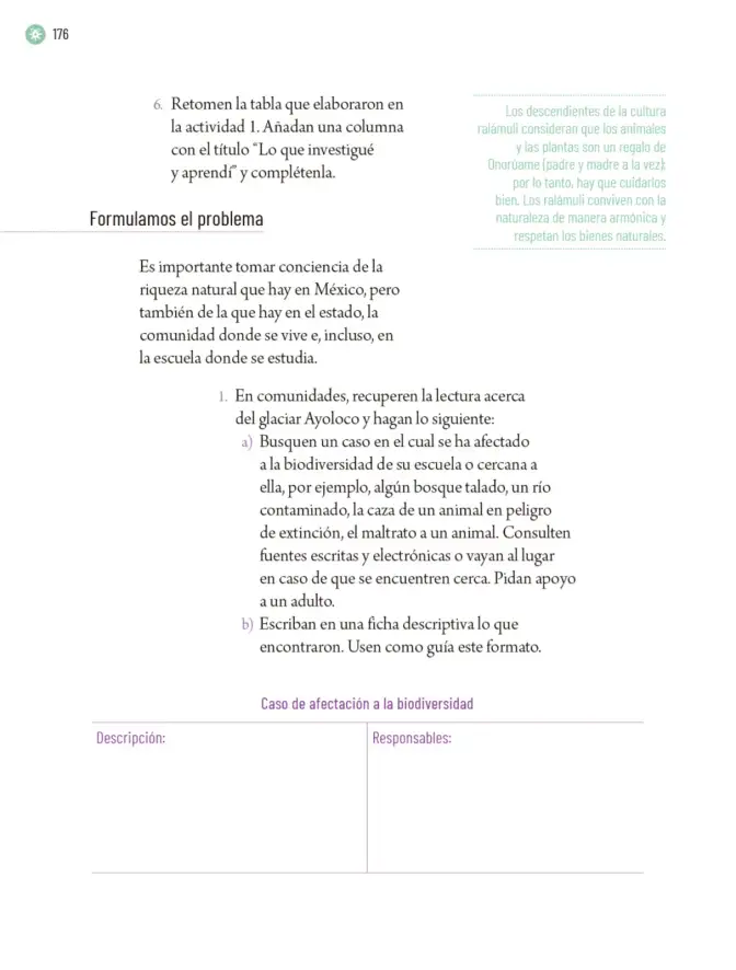 Página 179 de Proyectos Escolares. Libro de Educación Primaria Grado 6° Ciclo Escolar 2025 - 2026