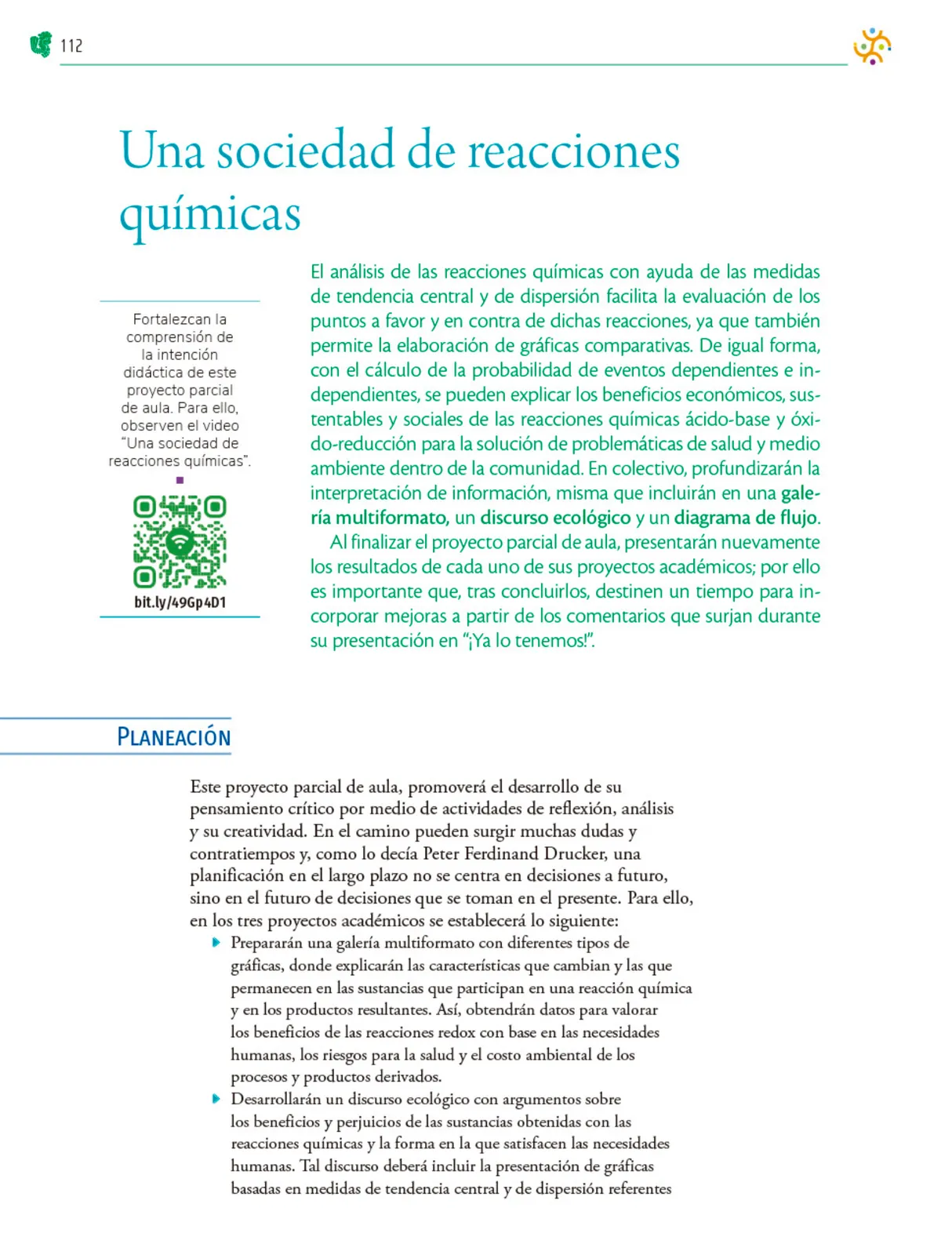 Miniatura página 113 de Colección Nanahuatzin. Nuestro libro de Proyectos.  Tomo III.  Libro de Educación Telesecundaria Grado 3°  Ciclo Escolar 2025 - 2026