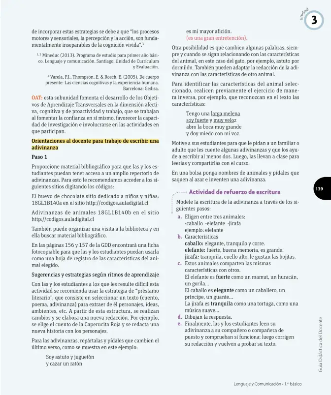 Página 28 de Lenguaje y Comunicación – Primero Básico | Texto del Estudiante MINEDUC – Descargar PDF · 2024