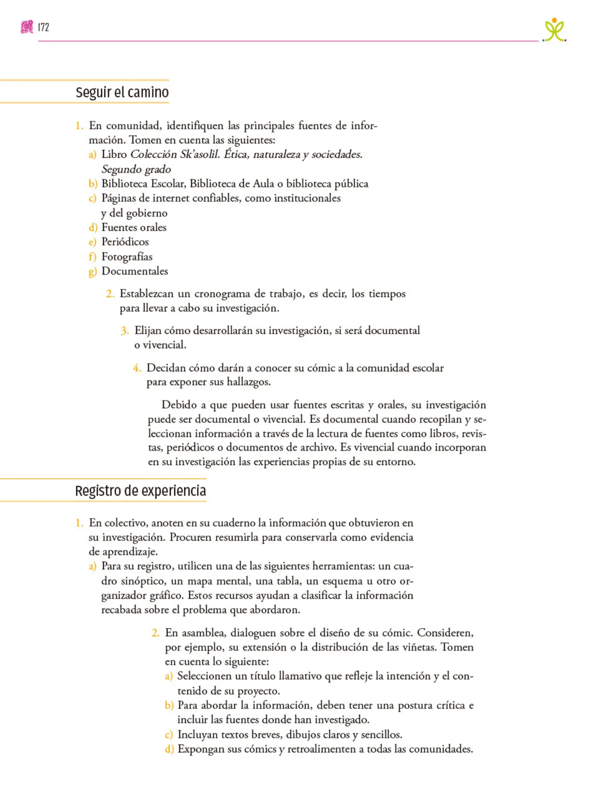 Página 173 de Colección Sk´asolil. Nuestro libro de proyectos. Libro de Educación Secundaria Grado 2° Ciclo Escolar 2025 - 2026