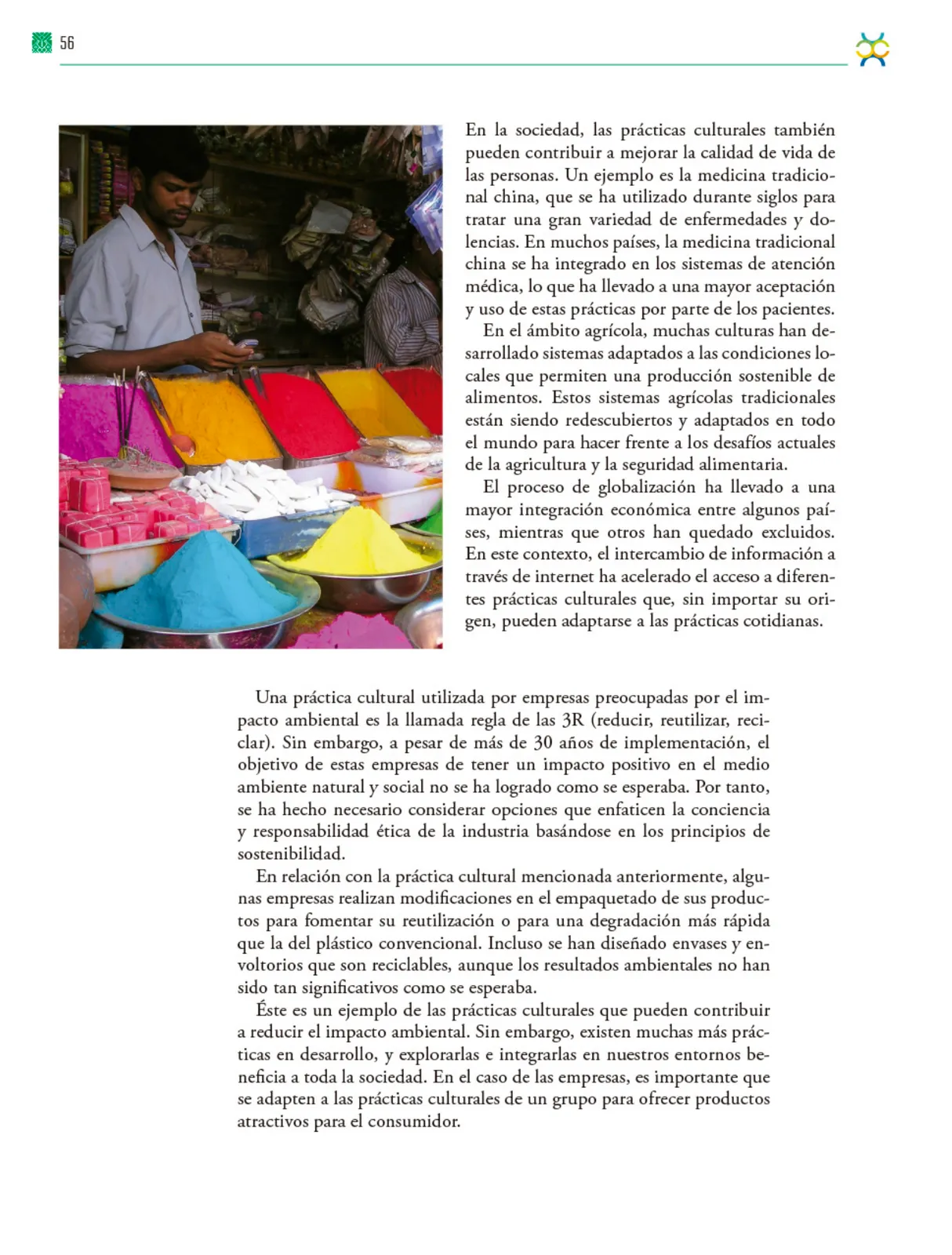 Miniatura página 57 de Colección Ximhai. De lo humano y lo comunitario.   Libro de Educación Telesecundaria Grado 1°  Ciclo Escolar 2025 - 2026