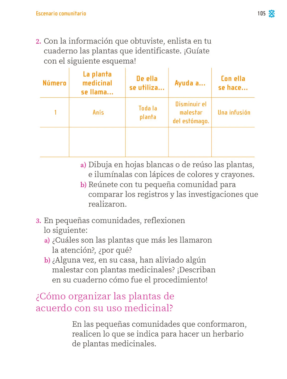 Página 106 de Proyectos Comunitarios. Libro de Educación Primaria Grado 1° Ciclo Escolar 2025 - 2026