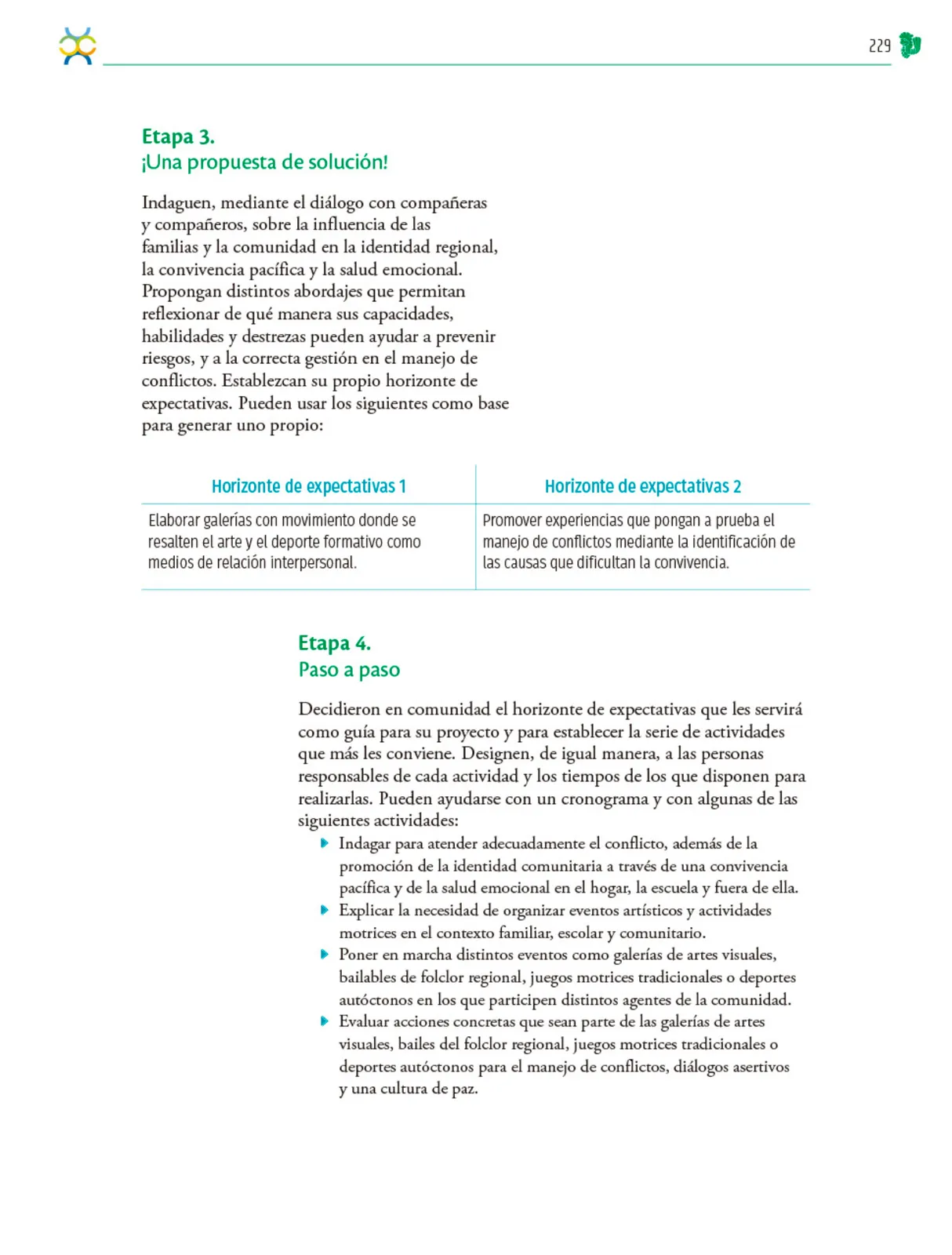 Miniatura página 230 de Colección Sk´asolil. Nuestro libro de Proyectos.  Tomo II.  Libro de Educación Telesecundaria Grado 2°  Ciclo Escolar 2025 - 2026