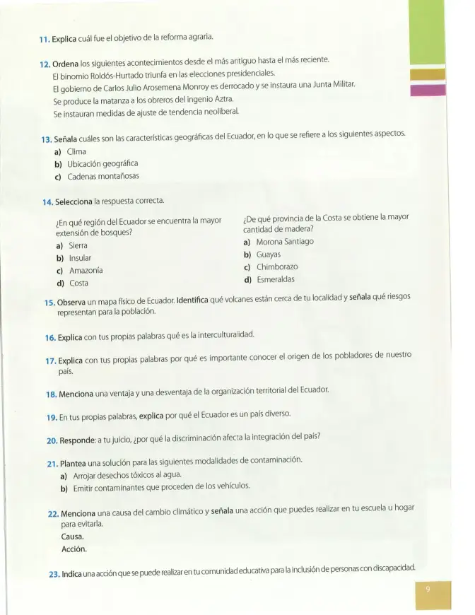 Página 8 de Estudios Sociales 8° · 2025