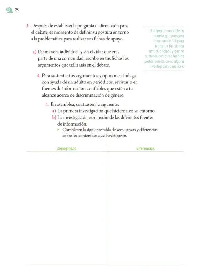 Página 31 de Proyectos de Aula. Libro de Educación Primaria Grado 5° Ciclo Escolar 2025 - 2026