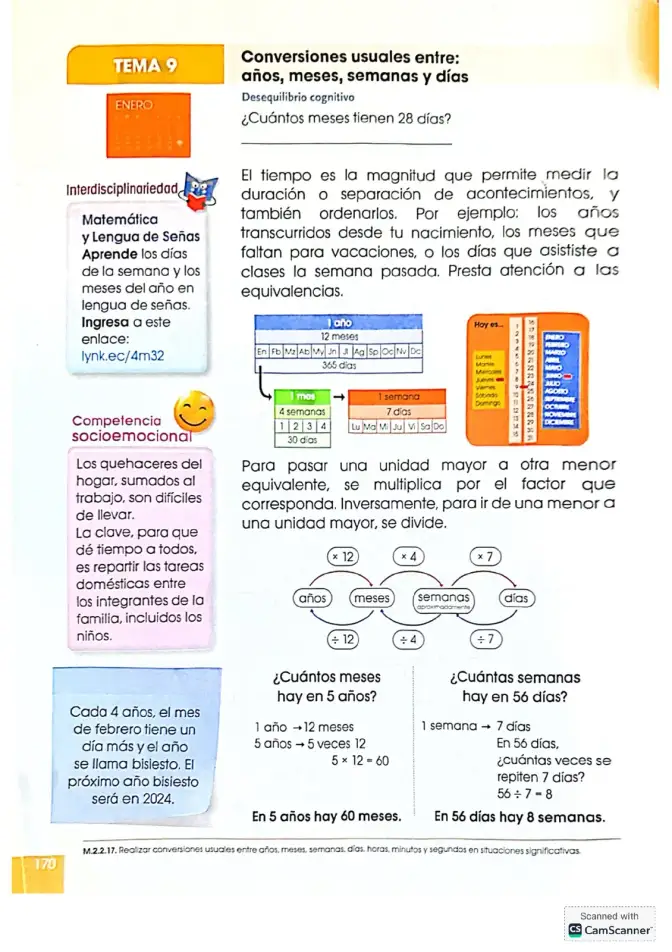 Página 170 de Matematica 4° · 2025