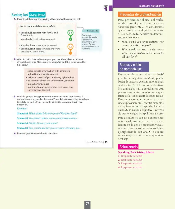 Página 28 de Inglés – Octavo Básico | Student’s Book MINEDUC – Descargar PDF · 2024