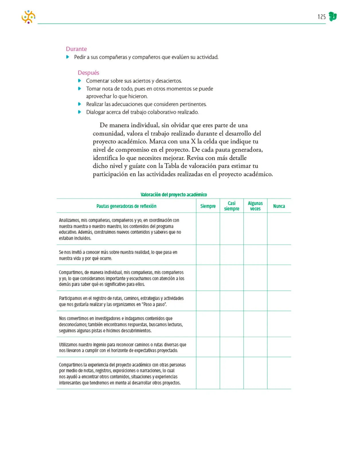 Página 126 de Colección Ximhai. Nuestro libro de Proyectos. Tomo III. Libro de Educación Telesecundaria Grado 1° Ciclo Escolar 2025 - 2026