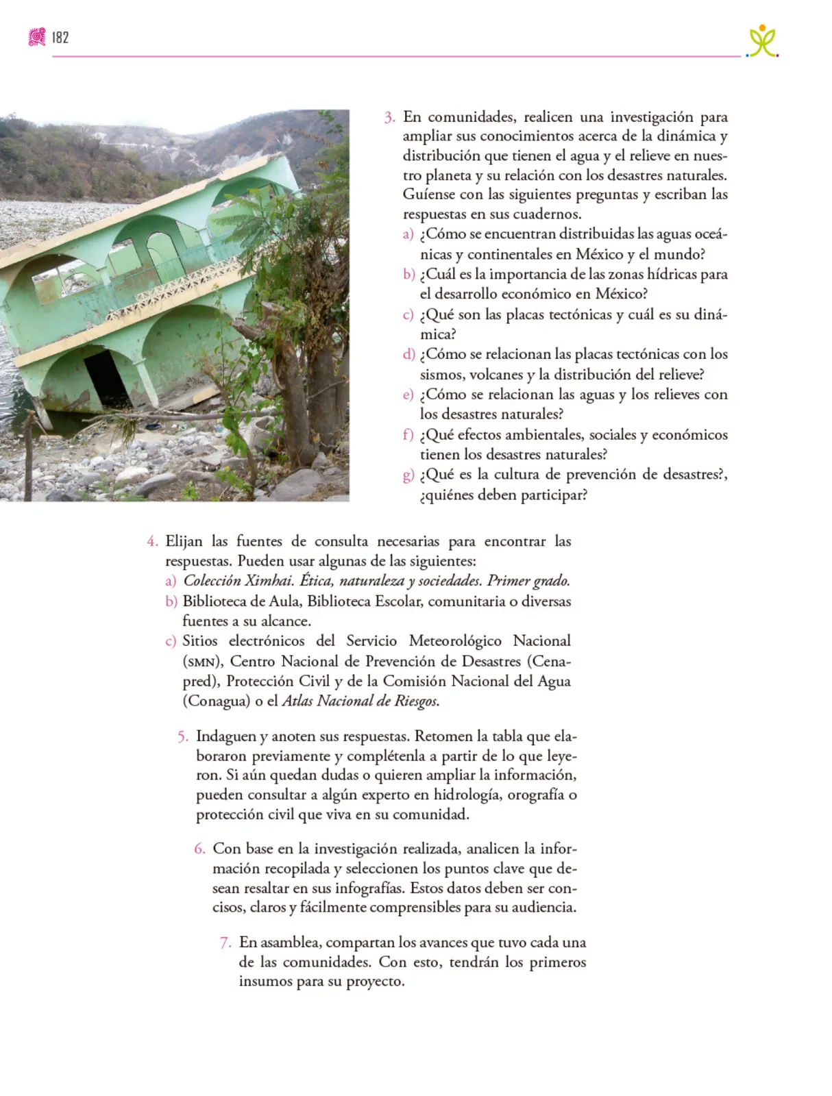 Página 183 de Colección Ximhai. Nuestro libro de proyectos.   Libro de Educación Secundaria Grado 1°  Ciclo Escolar 2025 - 2026