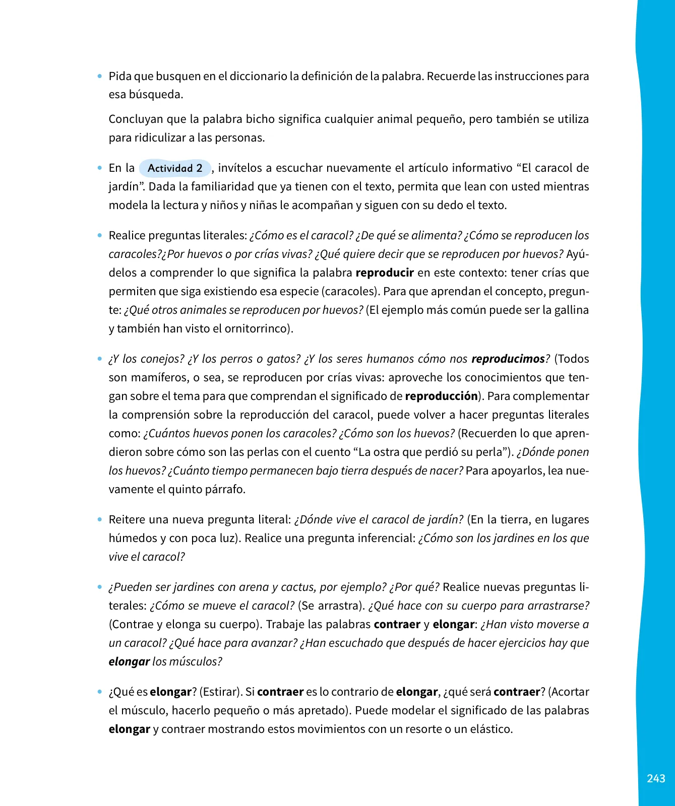 Miniatura página 244 de Lenguaje y Comunicación – Primero Básico | Texto del Estudiante MINEDUC – Descargar PDF · 2024