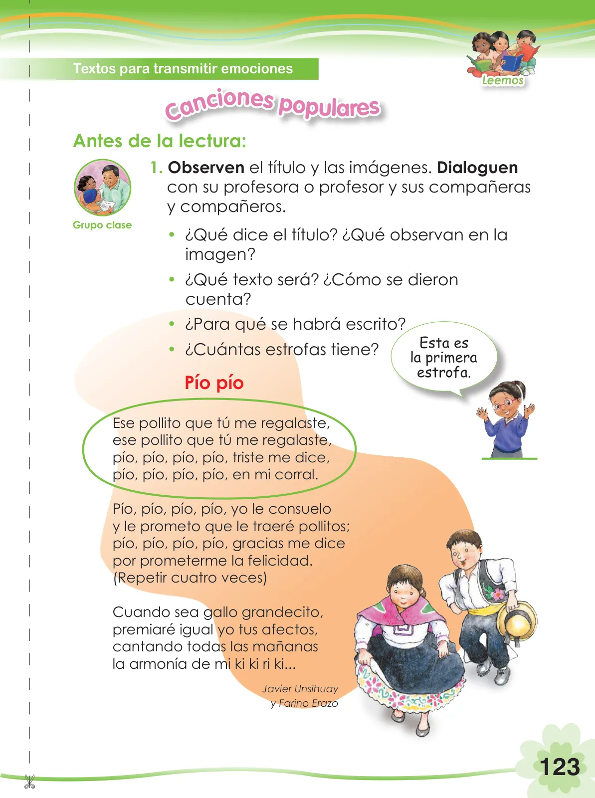 Miniatura página 125 de Comunicación 2 : cuaderno de trabajo para segundo grado de Educación Primaria 2019 · 2019