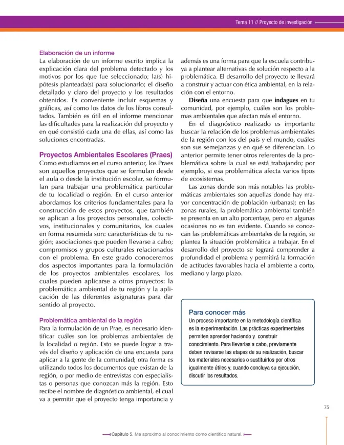 Página 75 de Ciencias Naturales 7° · Secundaria Activa