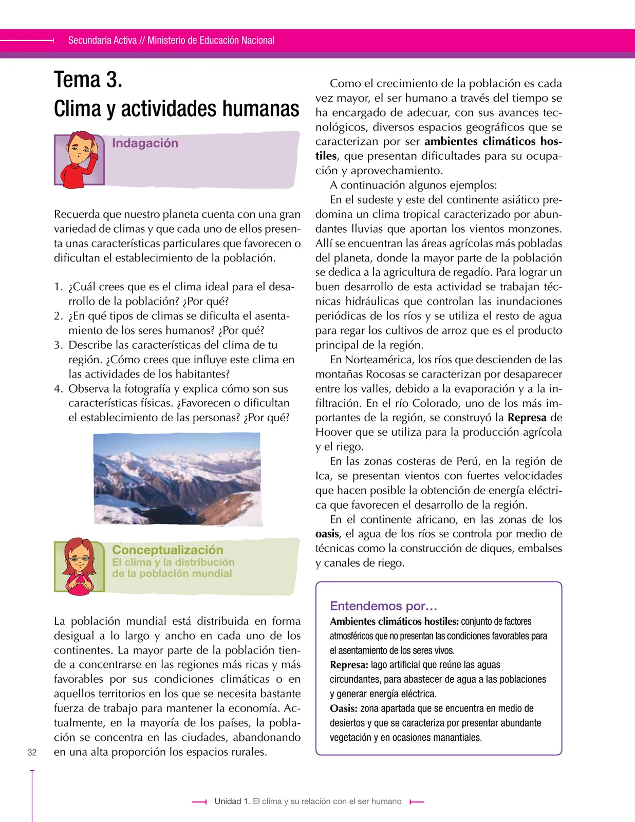 Página 32 de Ciencias Sociales 7° · Secundaria Activa