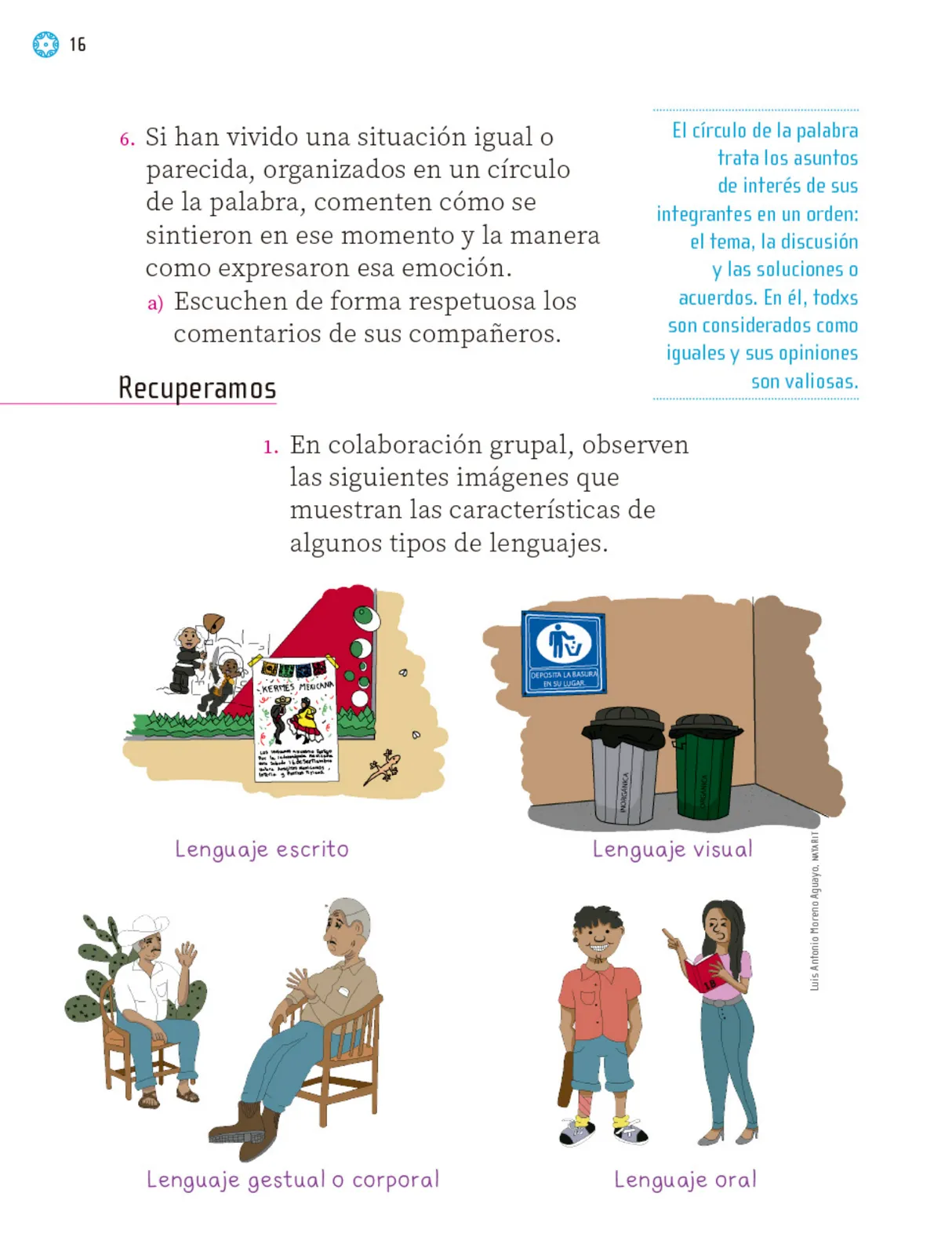 Página 17 de Proyectos Escolares. Libro de Educación Primaria Grado 1° Ciclo Escolar 2025 - 2026