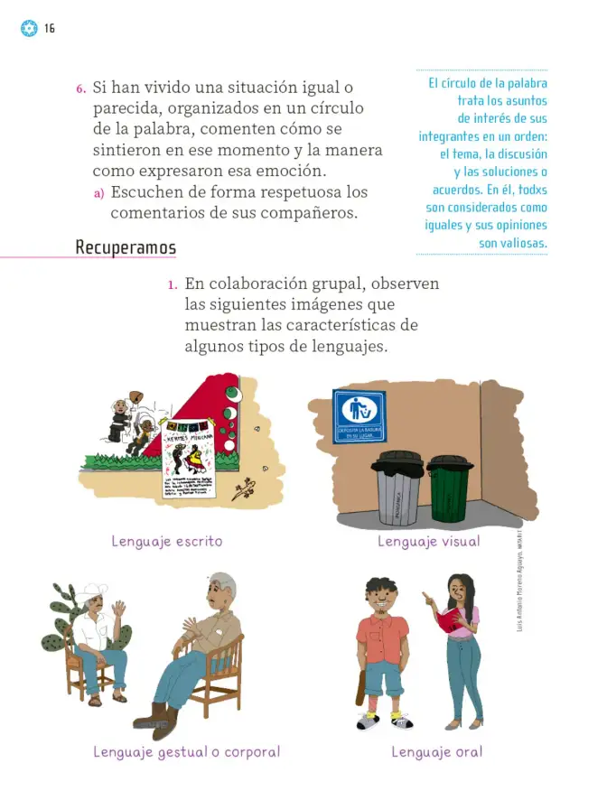 Página 17 de Proyectos Escolares. Libro de Educación Primaria Grado 1° Ciclo Escolar 2025 - 2026