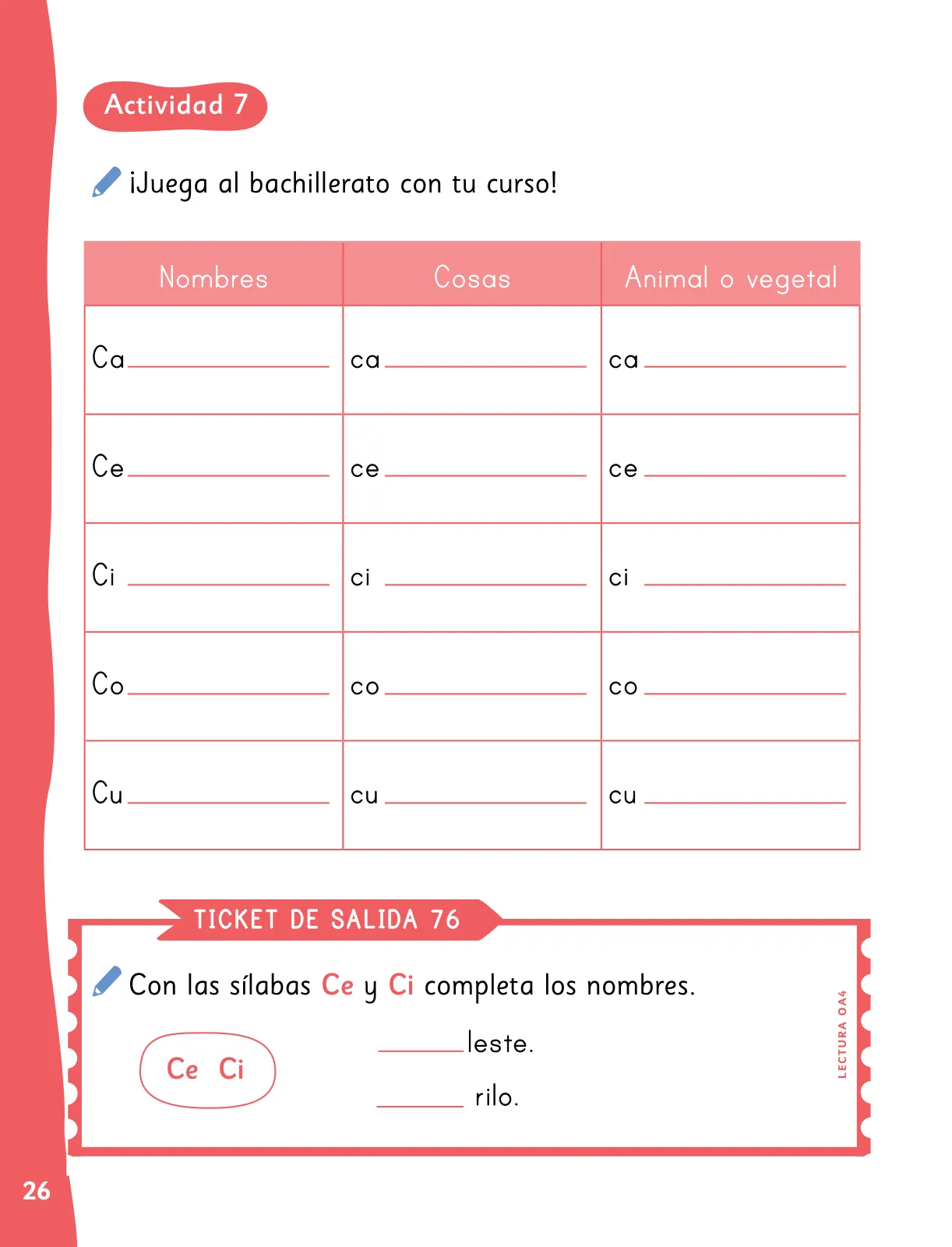 Miniatura página 29 de Lenguaje y Comunicación – Primero Básico | Texto del Estudiante MINEDUC – Descargar PDF · 2024