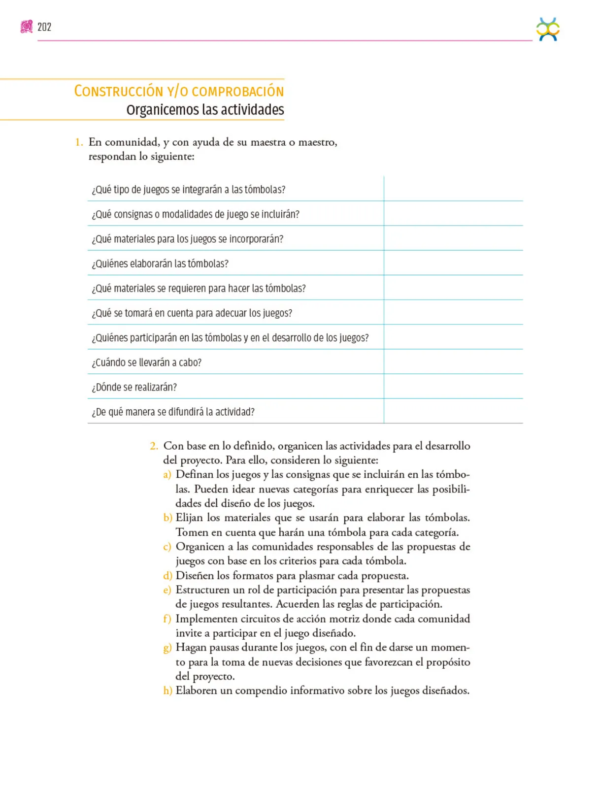 Página 203 de Colección Sk´asolil. Nuestro libro de proyectos. Libro de Educación Secundaria Grado 2° Ciclo Escolar 2025 - 2026