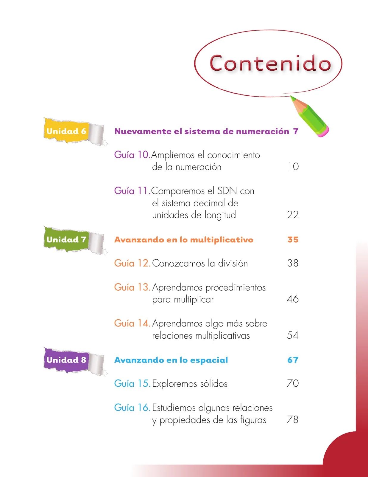 Miniatura página 5 de Matematica 3° · Cartilla 02