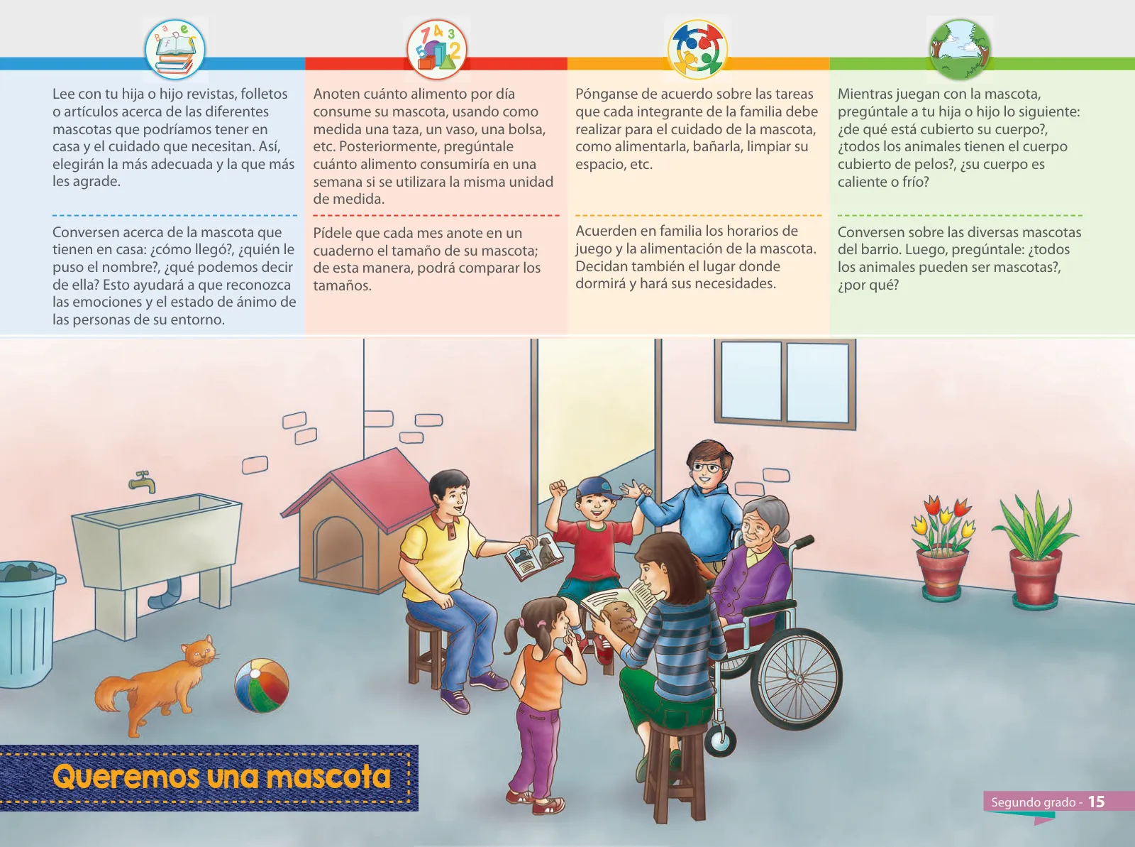 Miniatura página 17 de Aprendemos juntos en familia : guía dirigida a madres y padres. Segundo grado de Educación Primaria · 2019