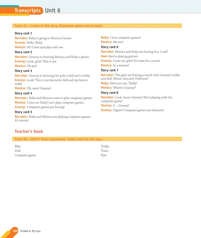 Página 64 de Inglés – Primero Básico | Student’s Book MINEDUC – Descargar PDF · 2024
