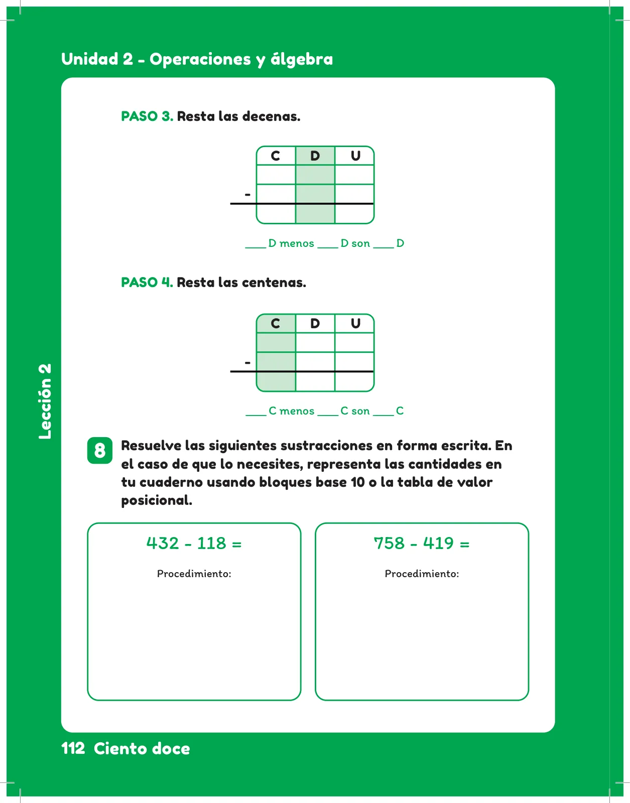Página 114 de Sumo Primero – Tercero Básico | Texto del Estudiante MINEDUC – Descargar PDF · 2024