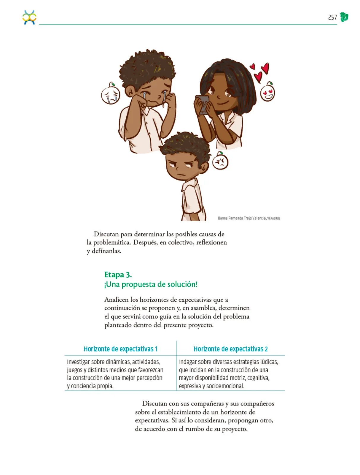 Página 258 de Colección Sk´asolil. Nuestro libro de Proyectos. Tomo III. Libro de Educación Telesecundaria Grado 2° Ciclo Escolar 2025 - 2026