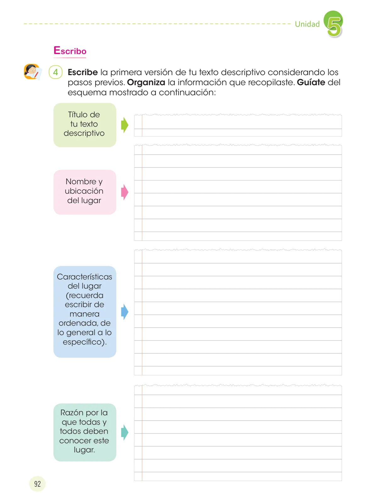 Miniatura página 94 de Comunicación 4 : cuaderno de trabajo para cuarto grado de Educación Primaria 2019 · 2019