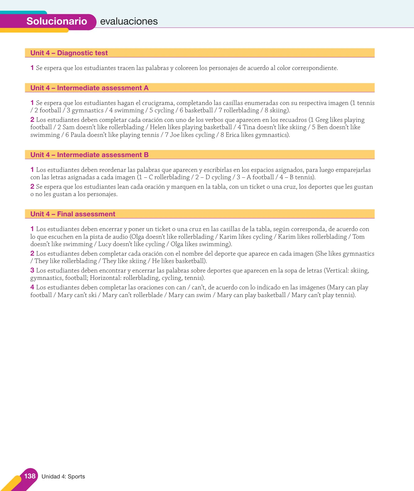 Página 140 de Inglés – Tercero Básico | Texto del Estudiante MINEDUC – Descargar PDF · 2024