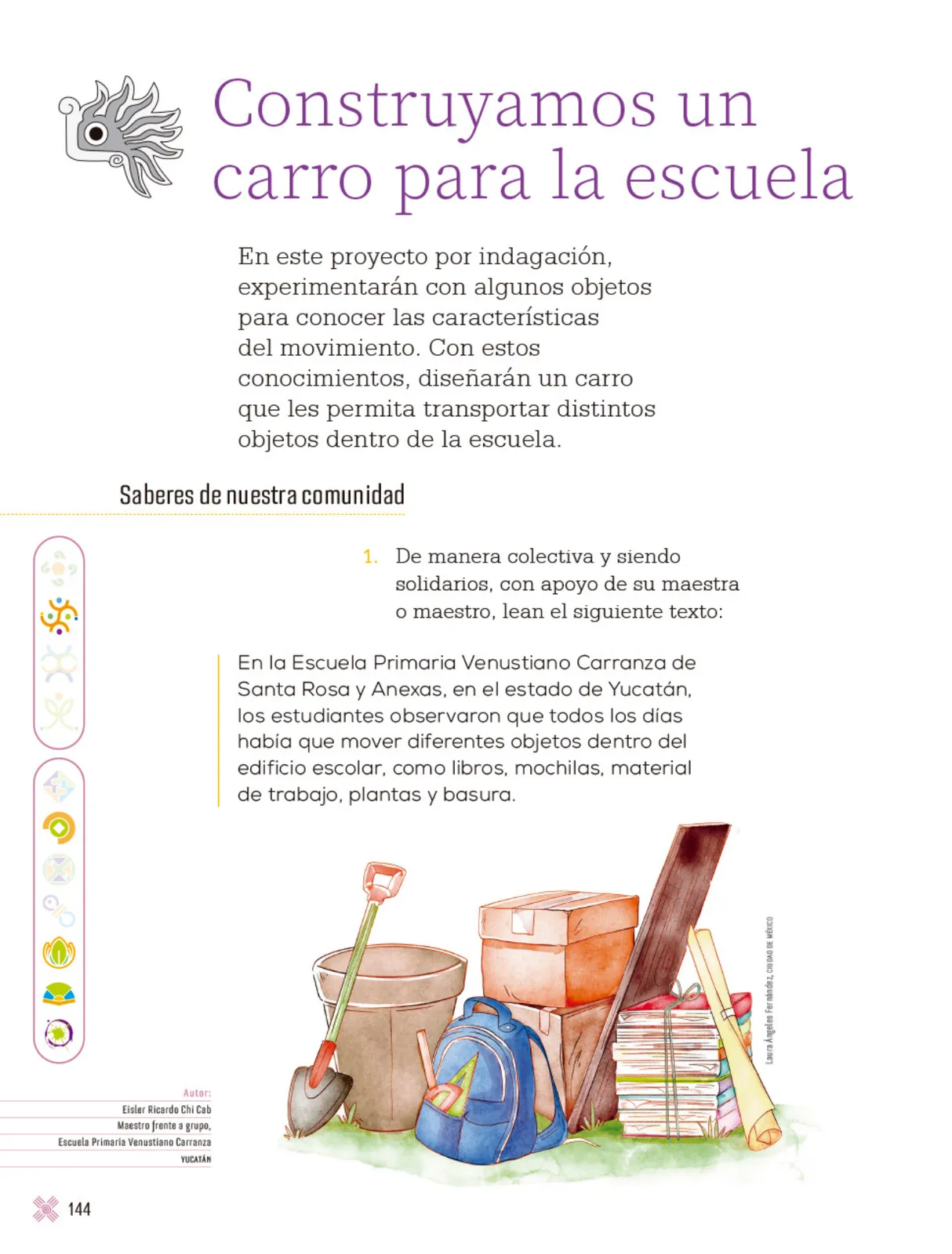 Página 147 de Proyectos Escolares.   Libro de Educación Primaria Grado 3°  Ciclo Escolar 2025 - 2026