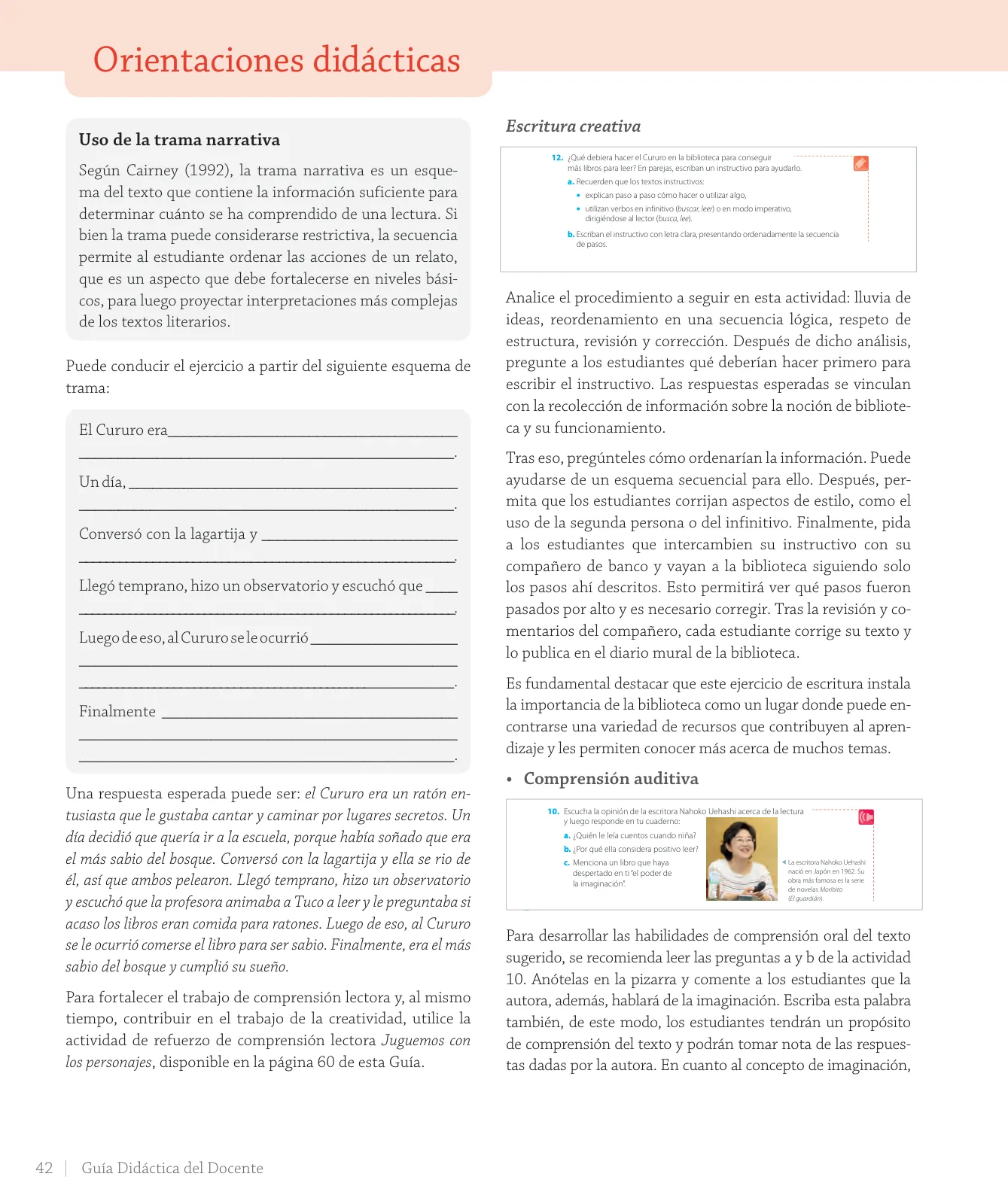 Página 44 de Lenguaje y Comunicación – Cuarto Básico | Texto del Estudiante MINEDUC – Descargar PDF · 2024