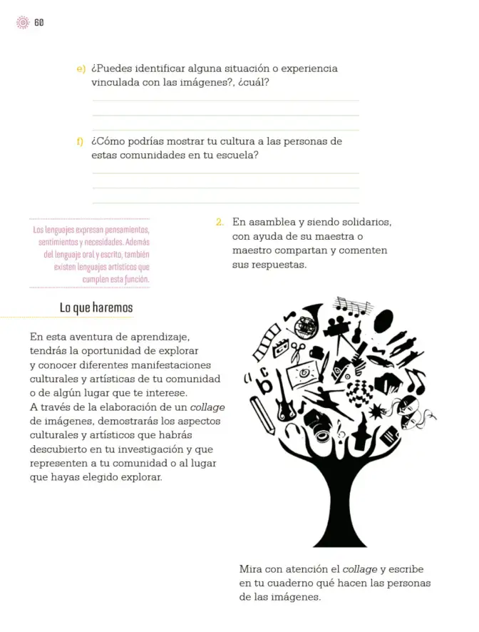 Página 63 de Proyectos de Aula. Libro de Educación Primaria Grado 3° Ciclo Escolar 2025 - 2026