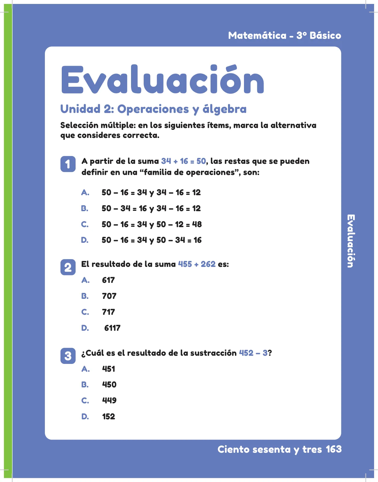 Página 165 de Sumo Primero – Tercero Básico | Texto del Estudiante MINEDUC – Descargar PDF · 2024