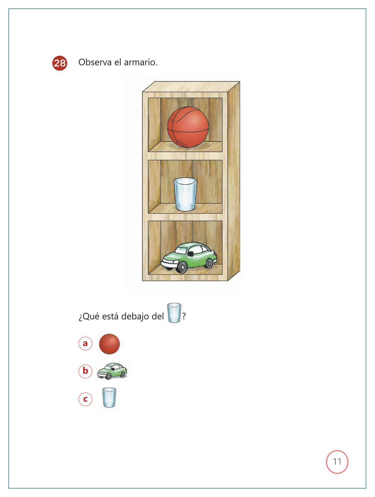 Miniatura página 11 de Kit de evaluación Entrada 2 Demostrando lo que aprendimos : Matemática, primer trimestre, ﻿Segundo grado - Primaria · 2019