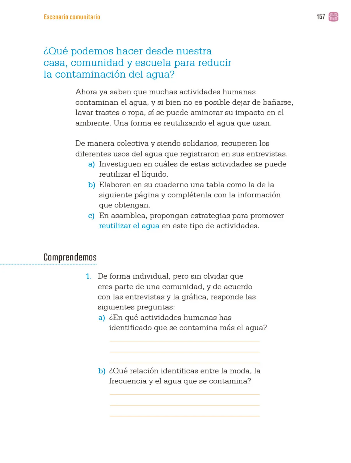 Miniatura página 160 de Proyectos Comunitarios.   Libro de Educación Primaria Grado 4°  Ciclo Escolar 2025 - 2026